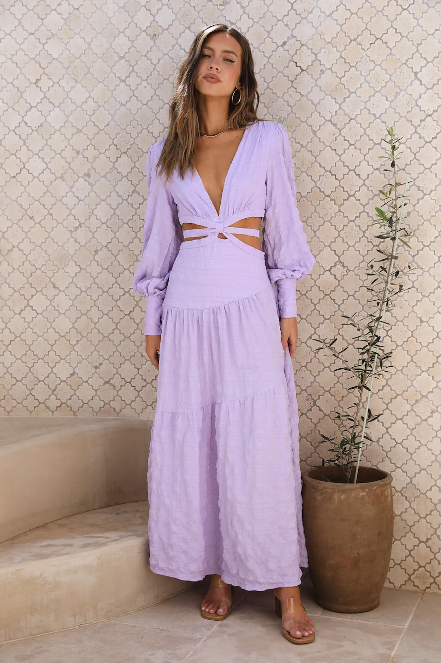 Forever Moments Maxi Dress Purple sold by Fortunate One