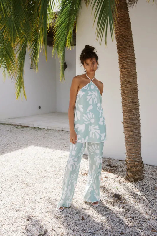 SEVEN WONDERS Ilah Pant Sage sold by Fortunate One