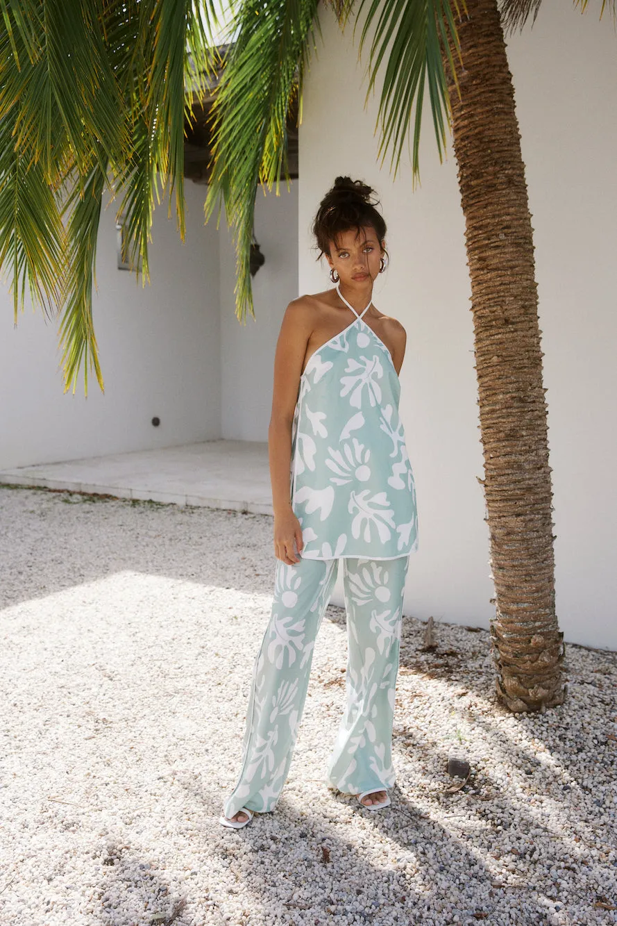 SEVEN WONDERS Ilah Pant Sage sold by Fortunate One