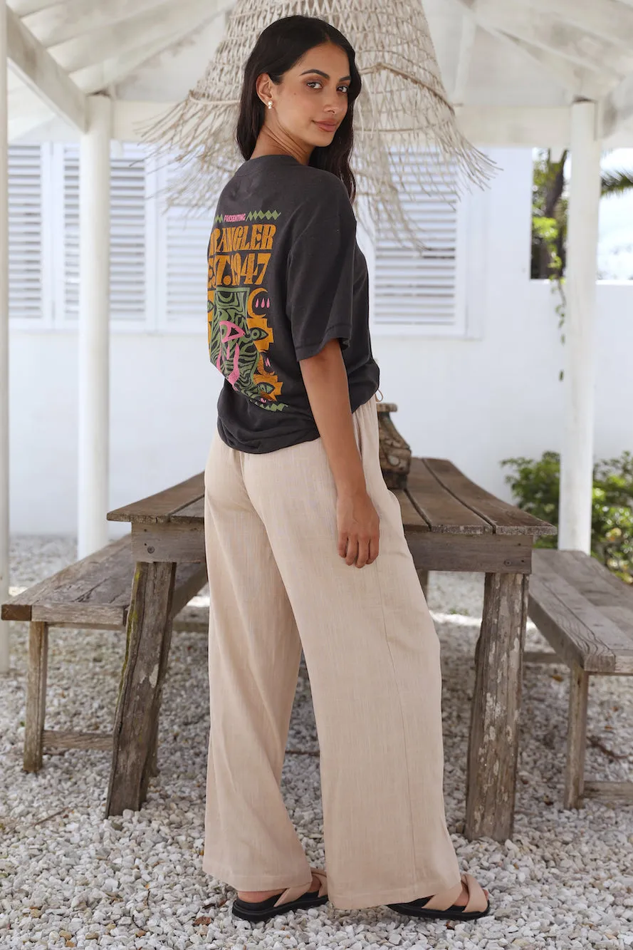 Tangerine Twist Pants Beige sold by Fortunate One product image thumbnail 5