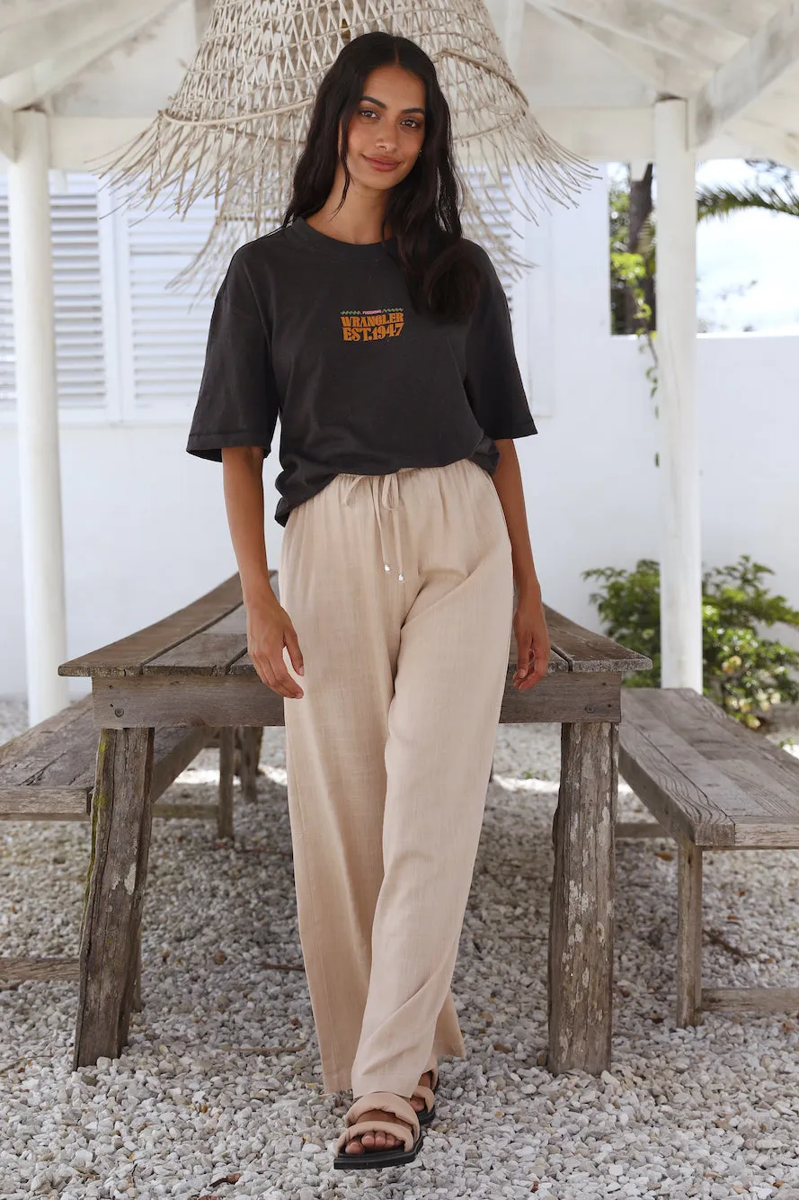 Tangerine Twist Pants Beige sold by Fortunate One product image thumbnail 2
