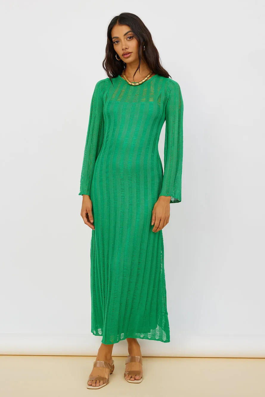 Exploration Maxi Dress Green sold by Fortunate One product image thumbnail 2