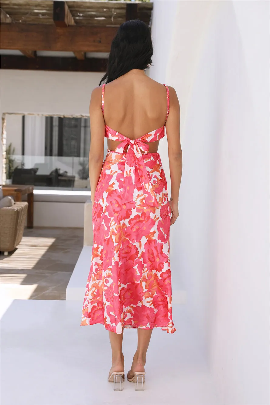 Hearts Held Close Maxi Dress Floral sold by Fortunate One product image thumbnail 4