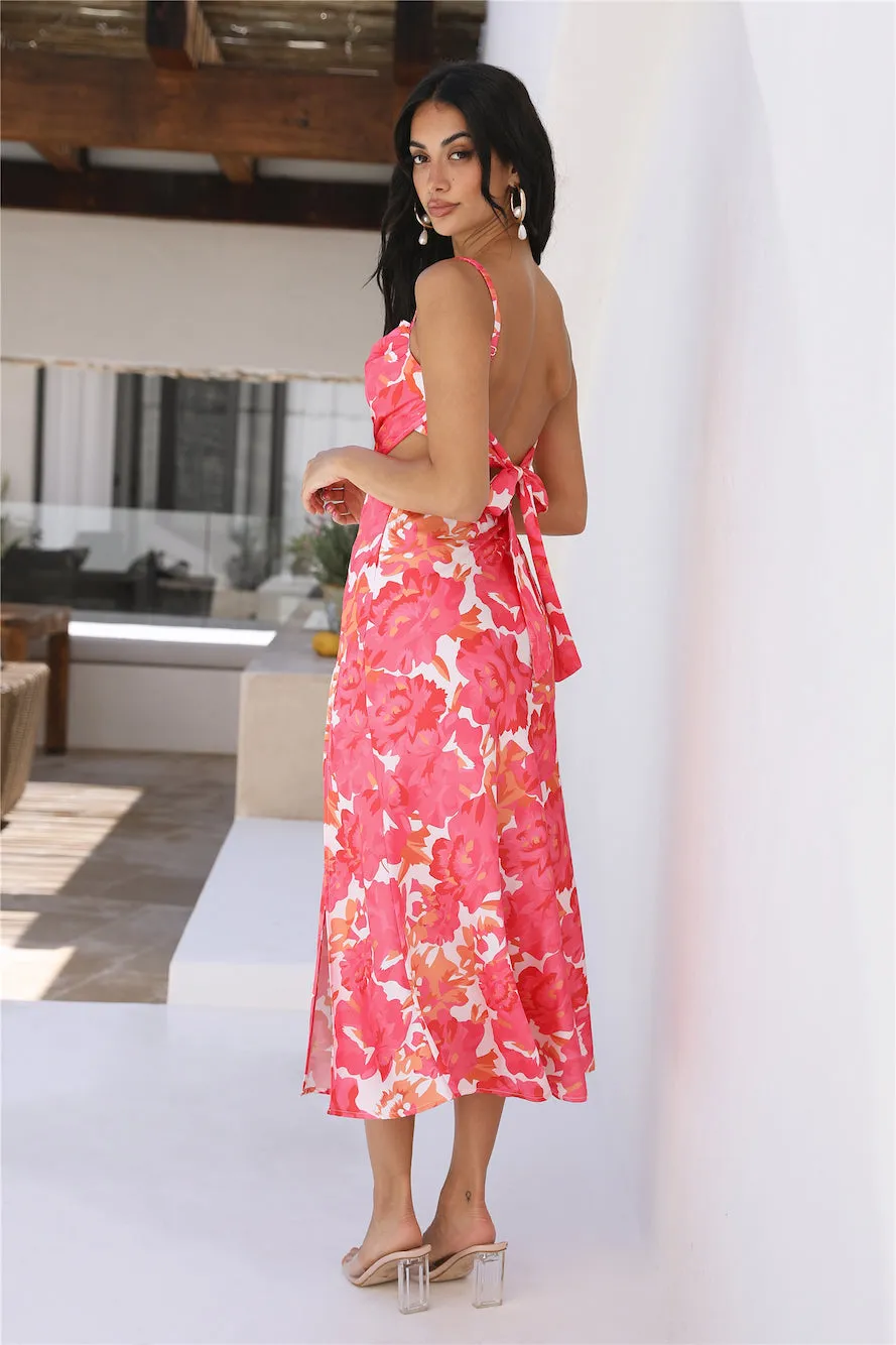 Hearts Held Close Maxi Dress Floral sold by Fortunate One product image thumbnail 5