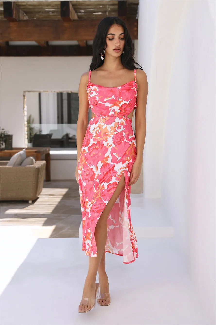 Hearts Held Close Maxi Dress Floral sold by Fortunate One product image thumbnail 3