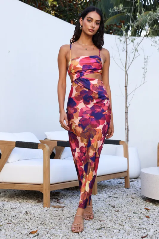 Feeling In Love Maxi Dress Purple sold by Fortunate One