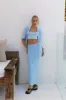 SEVEN WONDERS Kora Maxi Skirt Sky Blue sold by Fortunate One