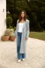 SNDYS The Noella Blazer Light Grey sold by Fortunate One