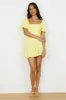Time Again Dress Yellow sold by Fortunate One
