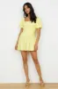 Time Again Dress Yellow sold by Fortunate One