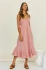 Mina Maxi Dress Pink sold by Fortunate One