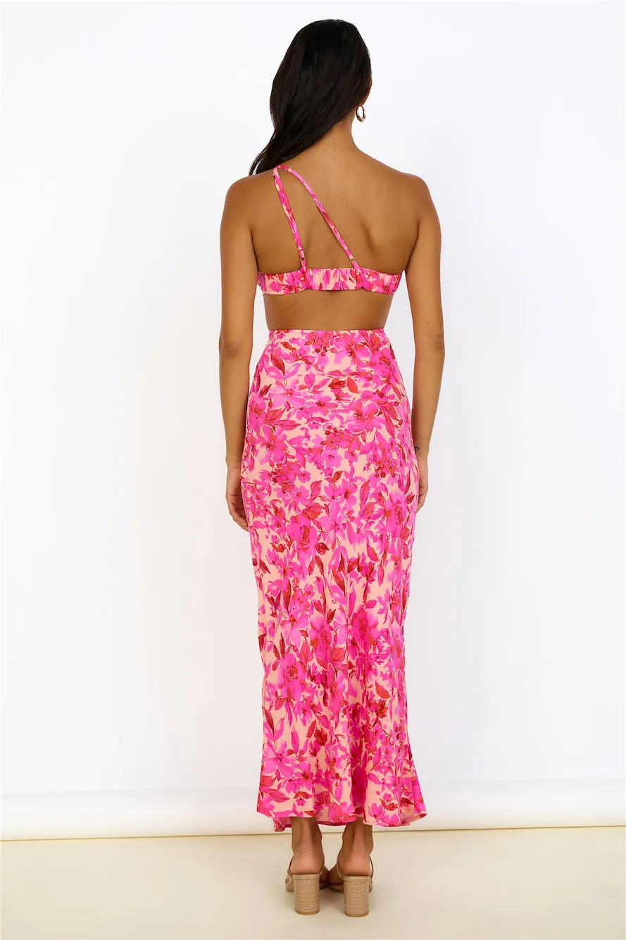 Believe Me Maxi Dress Pink sold by Fortunate One product image thumbnail 5