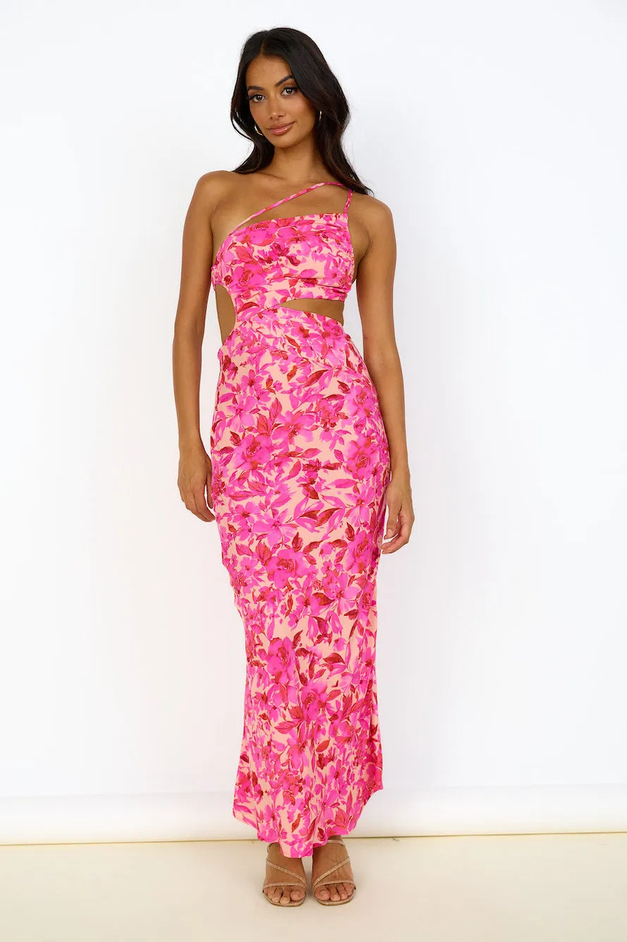 Believe Me Maxi Dress Pink sold by Fortunate One product image thumbnail 3