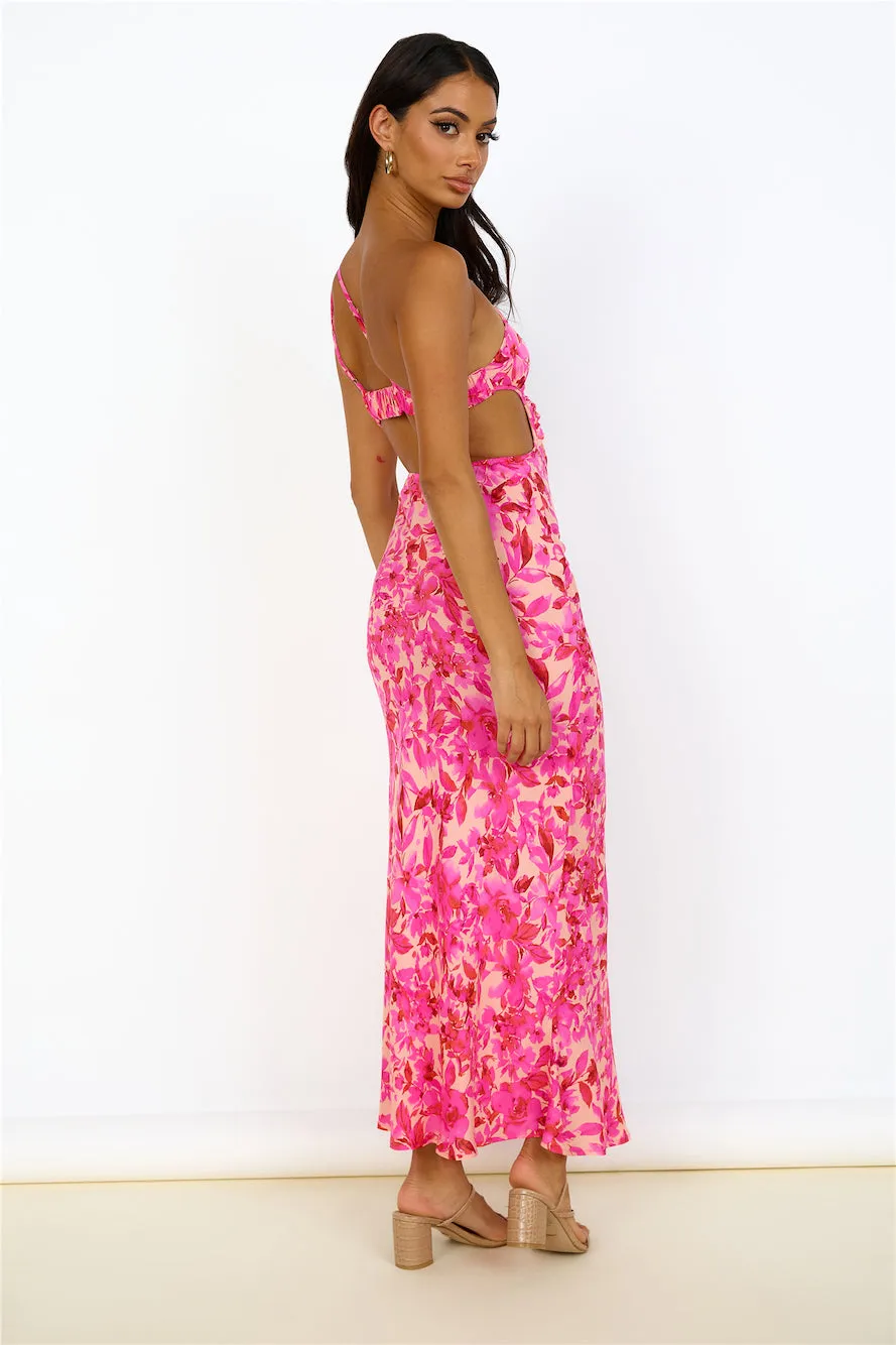 Believe Me Maxi Dress Pink sold by Fortunate One product image thumbnail 4