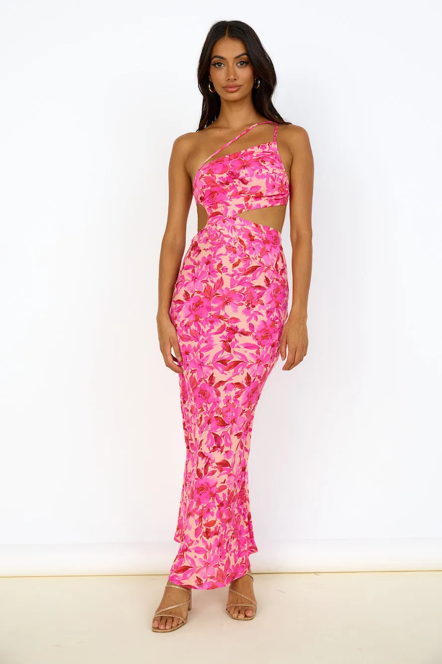 Believe Me Maxi Dress Pink sold by Fortunate One product image thumbnail 2