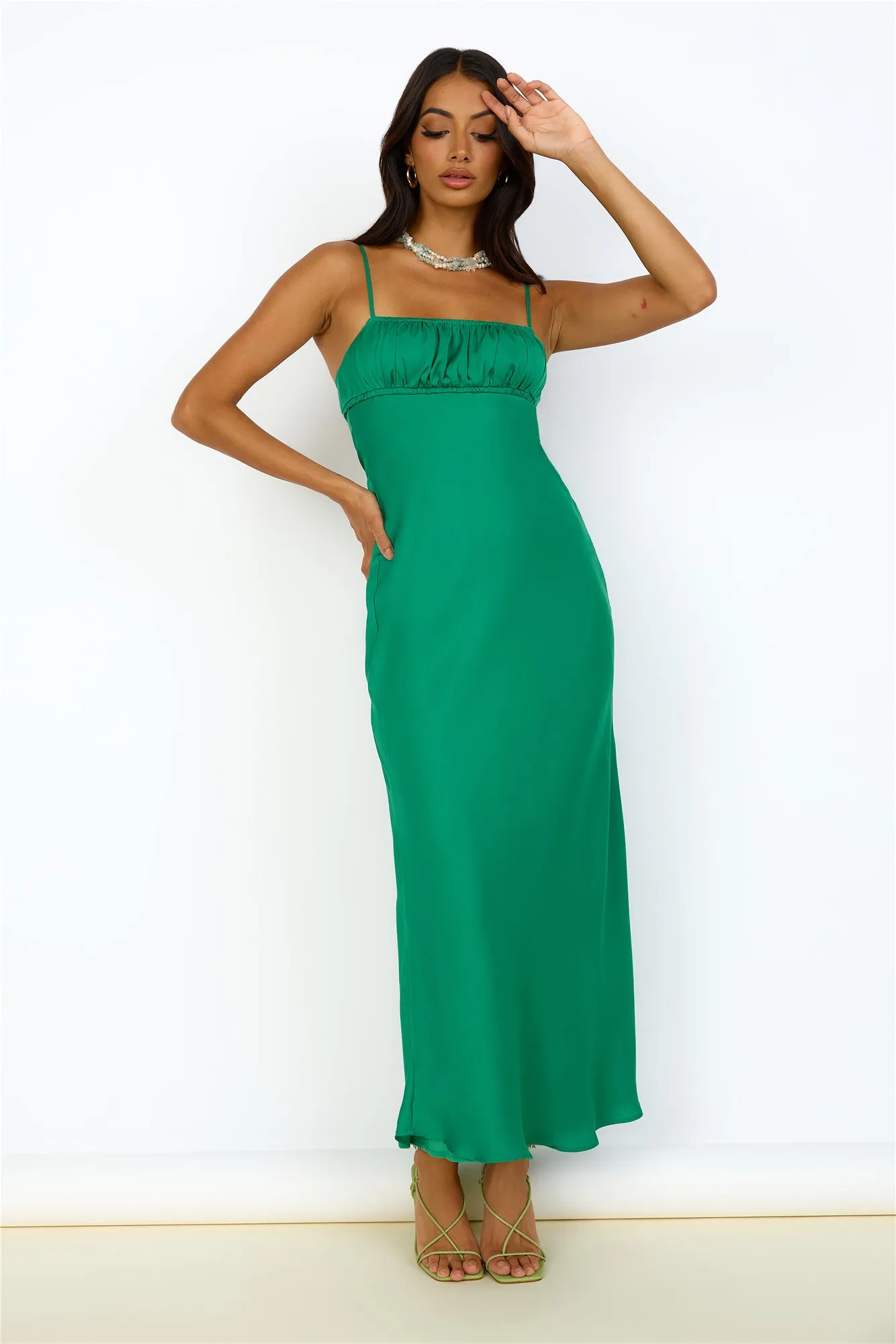 Envious Maxi Dress Green sold by Fortunate One product image thumbnail 2