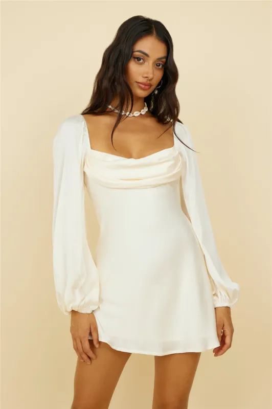 Story Of Us Dress Champagne sold by Fortunate One