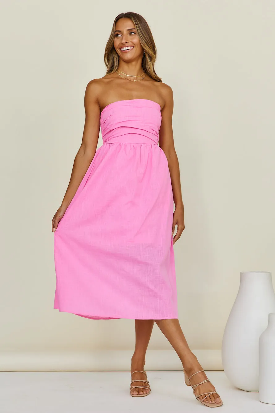 Lorelai Maxi Dress Pink sold by Fortunate One product image thumbnail 2
