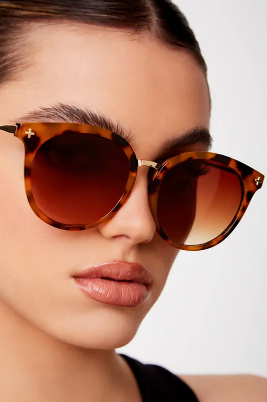 PETA + JAIN Veronica Sunglasses Tort Brown made by Fortunate One