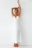 Heart In Two Maxi Dress White sold by Fortunate One