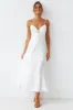 Heart In Two Maxi Dress White sold by Fortunate One