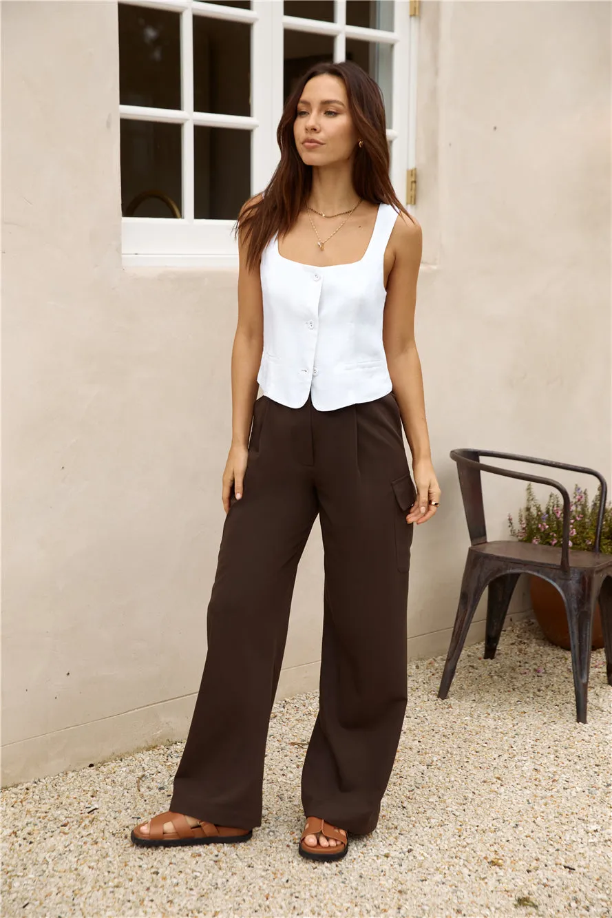 Serene Serendipity Pants Brown sold by Fortunate One product image thumbnail 4