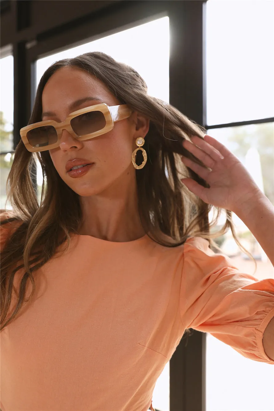 BANBÉ The Seymour Sunglasses Sand Tort Oat Fade sold by Fortunate One product image thumbnail 2