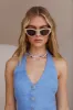 BANBÉ The Carla Sunglasses Pearl Tort Midnight sold by Fortunate One