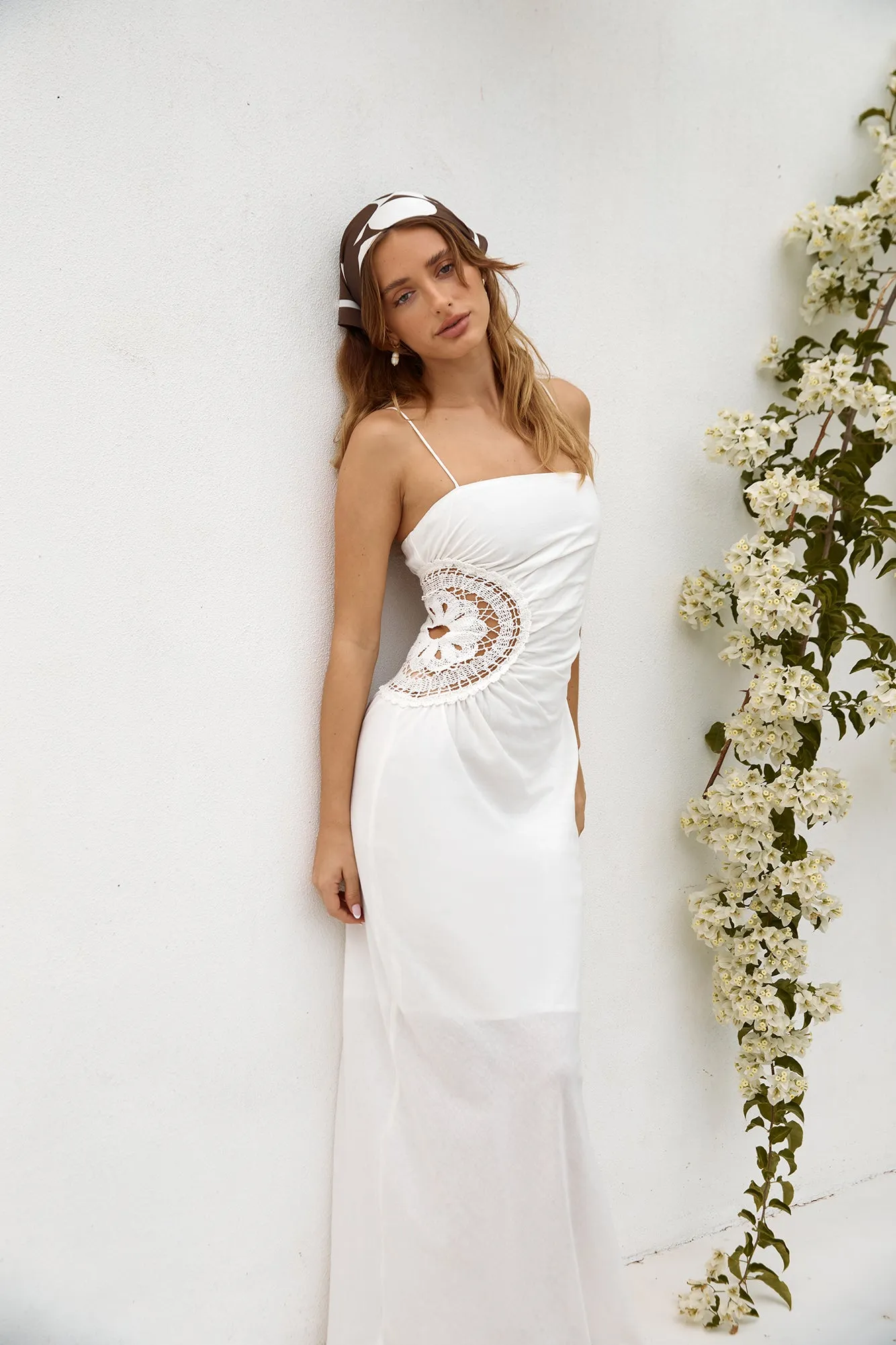 Amalfi Amore Maxi Dress White sold by Fortunate One product image thumbnail 5