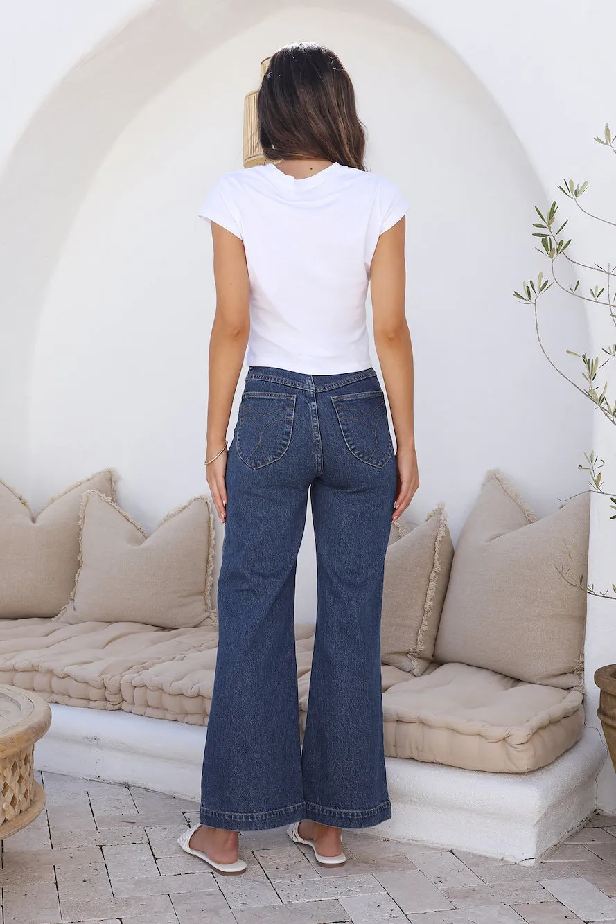 ROLLA'S Sailor Jean Eco Ruby Blue sold by Fortunate One product image thumbnail 3