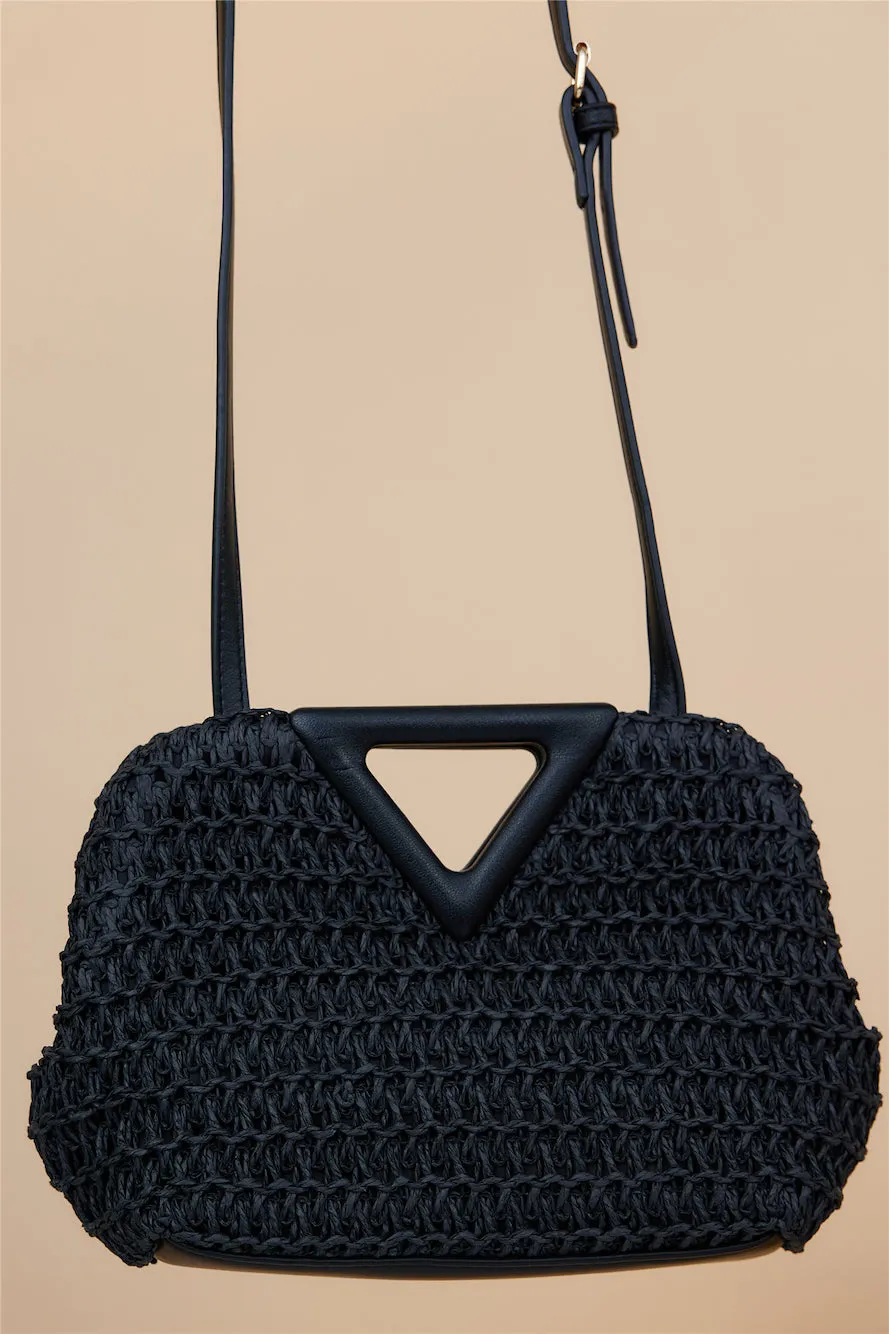 BILLINI Kylee Cross Body Bag Black Crochet sold by Fortunate One product image thumbnail 3