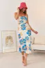 Malachime Maxi Dress Beige sold by Fortunate One