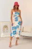 Malachime Maxi Dress Beige sold by Fortunate One