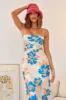 Malachime Maxi Dress Beige sold by Fortunate One