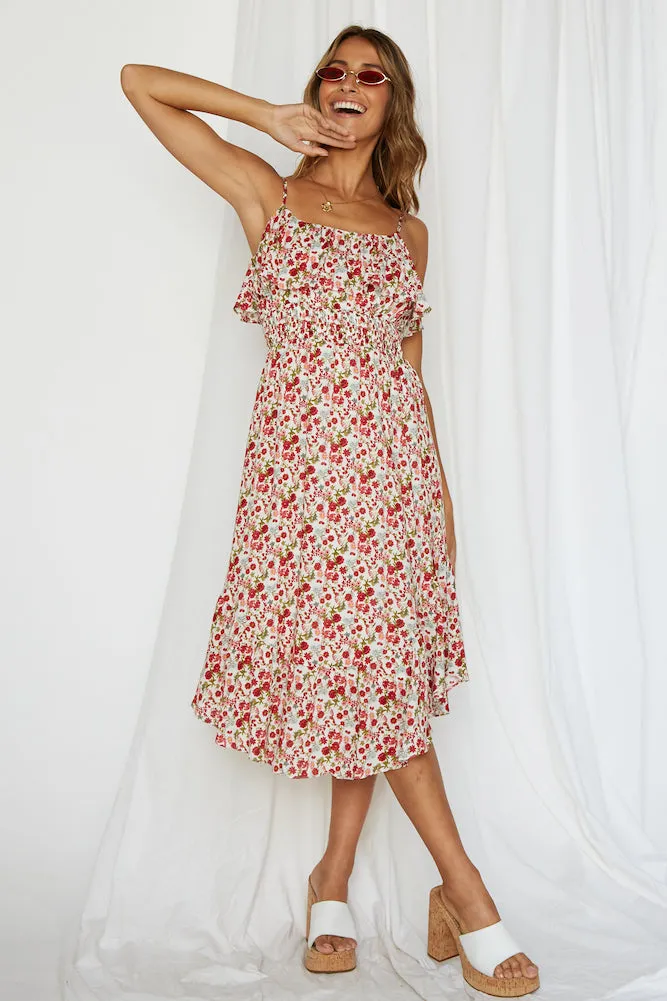 Sunshine Midi Dress sold by Fortunate One product image thumbnail 3