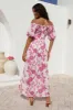 Comprehend It Midi Dress Pink sold by Fortunate One