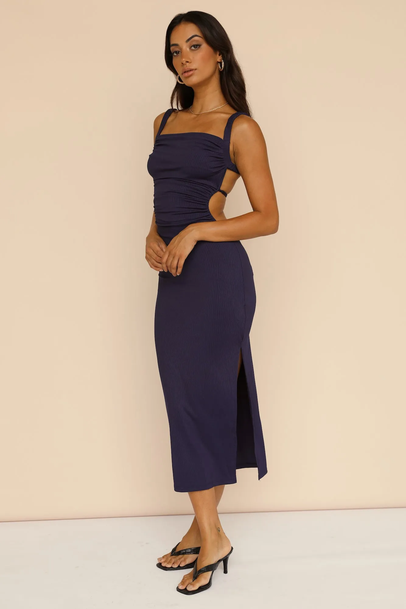 Piccadilly Maxi Dress Navy sold by Fortunate One product image thumbnail 3