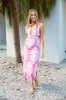 FORTUNATE ONE Harper Maxi Dress Pink sold by Fortunate One