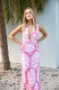 FORTUNATE ONE Harper Maxi Dress Pink sold by Fortunate One