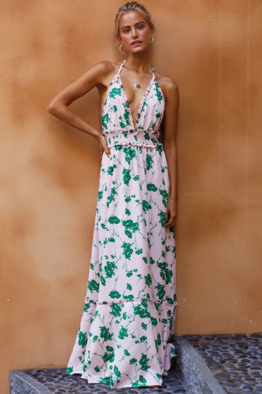 HELLO MOLLY Beach Drinks Maxi Dress sold by Fortunate One