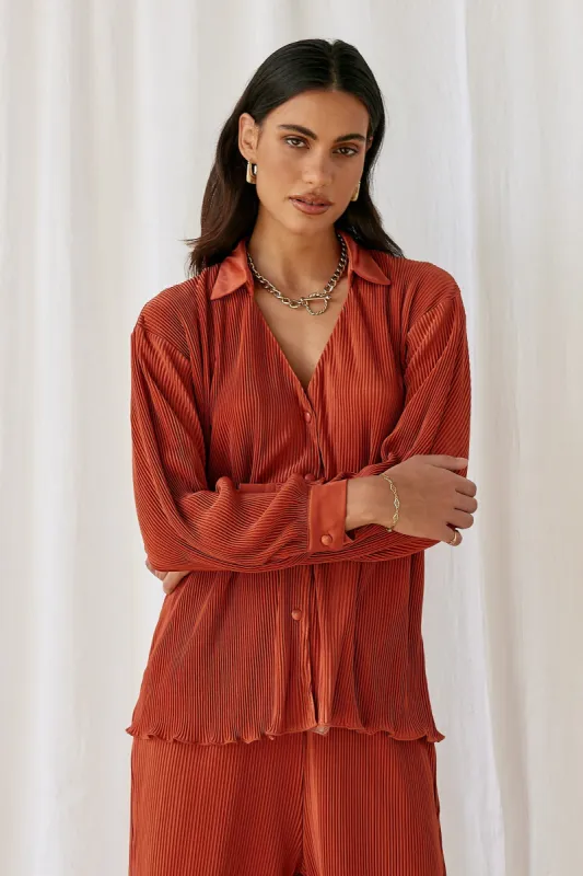 Voyager Shirt Red sold by Fortunate One