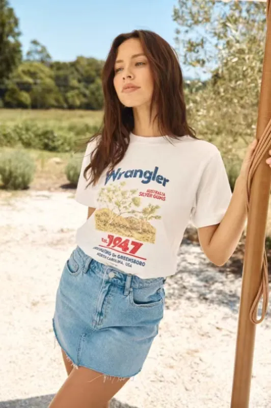 LEE Relaxed Mini Skirt Soho Fade made by Lee