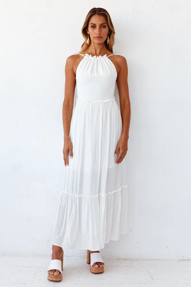 The Eve Maxi Dress White sold by Fortunate One product image thumbnail 2