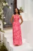 Sunshine Glow Maxi Dress Pink sold by Fortunate One
