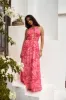 Sunshine Glow Maxi Dress Pink sold by Fortunate One