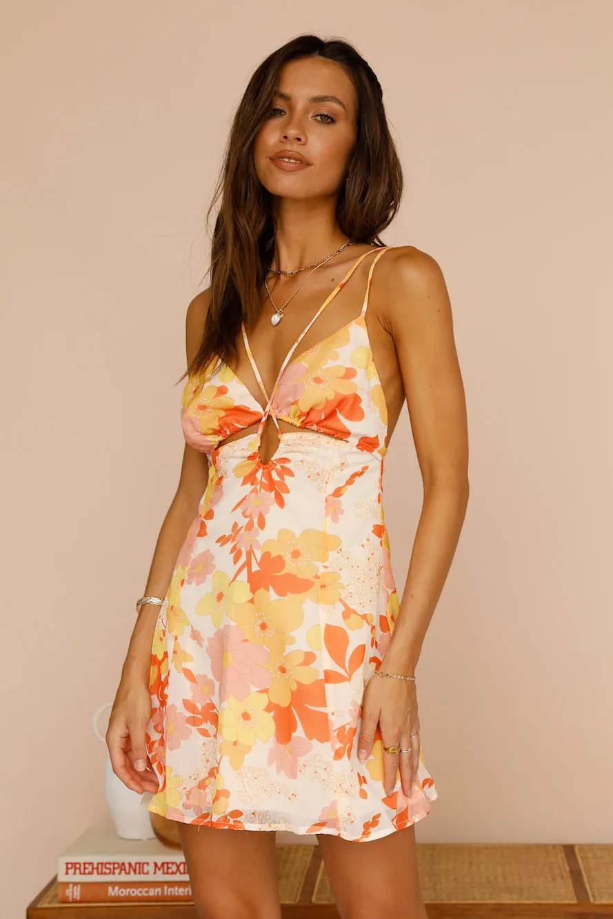 Golden Sunflowers Dress sold by Fortunate One product image thumbnail 5