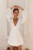 Going Solar Dress White sold by Fortunate One