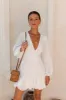 Going Solar Dress White sold by Fortunate One