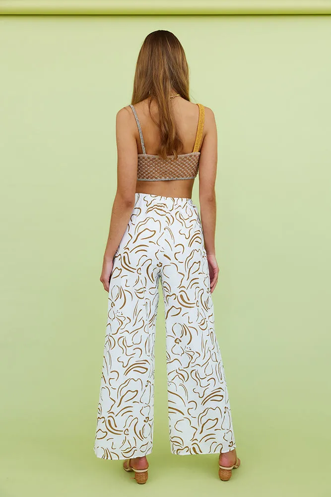 Close Your Eyes Pants Brown sold by Fortunate One product image thumbnail 5