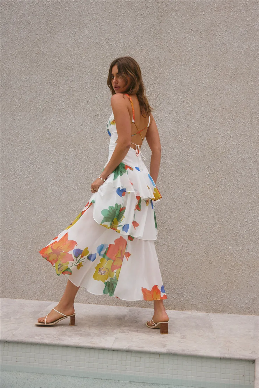 Floral Dreams Maxi Dress Multi sold by Fortunate One